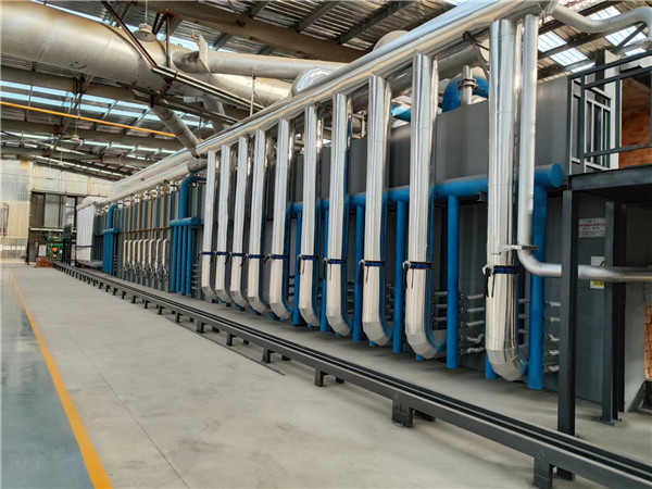 40.24x4板單通道天然氣燒保溫磚雙層全自動(dòng)節(jié)能推板窯(日產(chǎn)保溫磚1.5萬(wàn)塊，能耗25m3/噸)